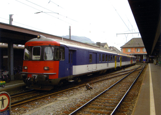 [OeBB-Pendel in Einsiedeln]