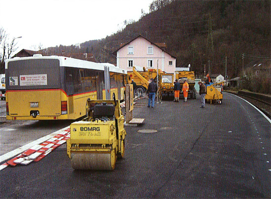 [Bus-Bahn-Hof vor der Inbetriebnahme im Dezember 2007]